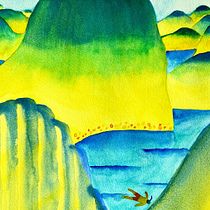 Mon projet du cours . Traditional illustration, Fine Arts, Painting, and Watercolor Painting project by dannyboy2021 - 08.04.2022