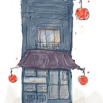 My project for course: Expressive Architectural Sketching with Colored Markers. Sketching, Drawing, Architectural Illustration, Sketchbook & Ink Illustration project by xxstdsqvtb - 07.30.2022