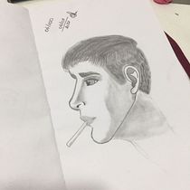 Meu projeto do curso: Caderno de retratos: explore o rosto humano. Sketching, Drawing, Portrait Drawing, Artistic Drawing, and Sketchbook project by andressa_als - 08.04.2022