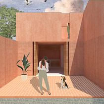 Mi proyecto del curso: Representación gráfica de proyectos arquitectónicos. Un projet de Architecture, Design graphique, Architecture d'intérieur, Design d'intérieur, Pa, sagisme, Collage, Architecture numérique et Illustration architecturale de Vanessa Marquez - 05.08.2022