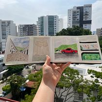 Mi proyecto del curso: Cuaderno de viaje en acuarela. Traditional illustration, Watercolor Painting, Architectural Illustration, and Sketchbook project by Monica Gómez - 08.03.2022