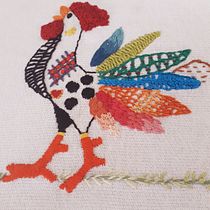Meu projeto do curso: Técnicas de bordado: ilustrando com linha e agulha. Un projet de Broderie , et Design textile de isabellefaccipieri - 05.08.2022