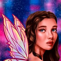 Meu projeto do curso: Retrato digital no Photoshop com um toque de fantasia. Traditional illustration, Drawing, Digital Illustration, Portrait Drawing, Digital Drawing, and Digital Painting project by bobik.braga - 08.05.2022