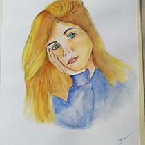 Mi proyecto del curso: Retrato en acuarela a partir de una fotografía. Traditional illustration, Watercolor Painting, and Portrait Drawing project by Carlos Baena - 08.05.2022