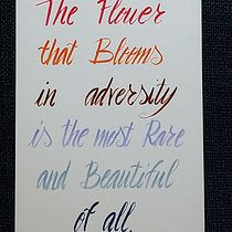 Il mio progetto del corso: Scrittura italica con brush pen Ein Projekt aus dem Bereich Kalligrafie von mariluis - 10.06.2022