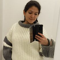 Mi proyecto del curso: Crochet: crea prendas con una sola aguja. Fashion Design, Fiber Arts, DIY, Crochet, and Textile Design project by Carla Sáenz - 08.05.2022
