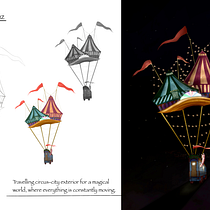 My project for course: Concept Art for Animation: Designing Magical Environments. Traditional illustration, Digital Illustration, Concept Art, and Digital Painting project by Ada Umay Cansız - 08.05.2022