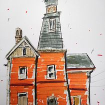 Mein Kursprojekt: Expressive Architekturskizzen mit Markern. Sketching, Drawing, Architectural Illustration, Sketchbook & Ink Illustration project by Alexandra Palme - 08.06.2022