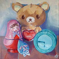 Mi proyecto del curso: Técnicas de pintura contemporánea al óleo Ein Projekt aus dem Bereich Bildende Künste, Malerei und Ölmalerei von Uxue Navidad Ochoa - 06.08.2022