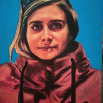 My project for course: Expressive Oil Portraiture: Explore the Alla Prima Technique : j'aimerais beaucoup savoir peindre comme vous, Jasper . Un projet de Beaux Arts, Peinture , et Peinture à l'huile de Bert Bertiches - 07.08.2022
