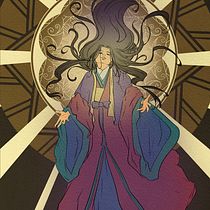Mon projet du cours : Portrait illustré dans le style Art nouveau. Ilustração tradicional, Artes plásticas, Ilustração digital, Desenho de retrato, Desenho artístico, Desenho digital, e Pintura digital projeto de 9czr4rm85r - 07.08.2022