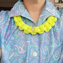 My project for course: Rope Jewelry for Beginners: Make Your Own Necklaces. Arts, Crafts, Jewelr, Design, Macramé, and Textile Design project by JoJo Killin - 08.07.2022
