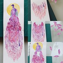 My project for course: Creative Watercolor Sketching for Beginners. Un progetto di Illustrazione tradizionale, Bozzetti, Creatività, Disegno, Pittura ad acquerello e Sketchbook di Emelie - 07.08.2022
