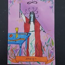 My project for course: Illustrated Deck of Cards Creation :scented markers tarot deck. Un projet de Design , Illustration traditionnelle, Design graphique, Illustration numérique , et Narration de Nati Ransenberg - 07.08.2022