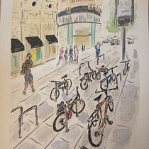 Mi proyecto del curso: Sketching urbano: dibuja tu ciudad en movimiento. Projekt z dziedziny Trad, c, jna ilustracja, Sketching,  R, sunek, Malowanie akwarelą,  R, sunek architektoniczn i Sketchbook użytkownika juan_escribano_1 - 07.08.2022
