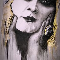 My project for course: Artistic Charcoal Portraiture: Creating Atmosphere. Ilustração tradicional, Artes plásticas, Desenho, Desenho de retrato, Desenho realista, e Desenho artístico projeto de ali_55528 - 07.08.2022
