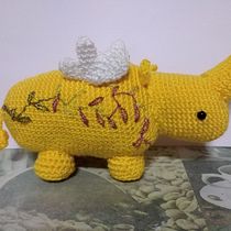 Mi proyecto del curso: Diseño y creación de amigurumis. Arts, Crafts, To, Design, Fiber Arts, DIY, Crochet, Amigurumi, and Textile Design project by Olvin Flores - 08.07.2022