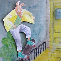 My project for course: Illustration Techniques for Children’s Books. Un proyecto de Ilustración tradicional, Diseño de personajes, Papercraft, Dibujo, Ilustración digital, Ilustración infantil y Narrativa de csili - 08.08.2022