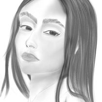 My project for course: Fundamentals of Portrait Drawing with Pencil. Projekt z dziedziny  Sztuki piękne, R, sunek ołówkiem,  R, sunek, R, sunek realist, czn,  R, sunek art, st i czn użytkownika Kuzy Patel - 07.08.2022