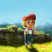 My project for course: Lighting Principles for Digital Painting. Traditional illustration, Digital Illustration, and Digital Painting project by Sarana - 08.08.2022