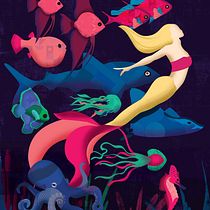 My project for course: Stylized Vector Illustration with Color and Character. Traditional illustration, Graphic Design, Vector Illustration, and Digital Illustration project by Kate Klim - 08.07.2022