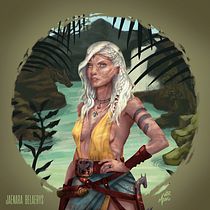 My project for course: Digital Painting of Characters in Photoshop. Design de personagens, Ilustração digital, Desenho digital, e Pintura digital projeto de Manuel Perez J - 08.08.2022