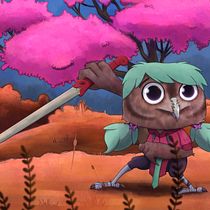 My project for course: Illustrating Fantastical Animals with Procreate. Traditional illustration, Character Design, Drawing, Digital Illustration, Stor, telling, and Narrative project by Pierre Coffee - 08.08.2022