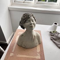  In process, before firing . Fine Arts, and Sculpture project by lorindalloyd1 - 08.24.2022