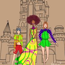 Meu projeto do curso: Ilustração de croqui de moda. Een project van Traditionele illustratie,  Schetsen,  Modeontwerp, Digitale tekening y Mode-illustratie van Mari Santana - 07.08.2022
