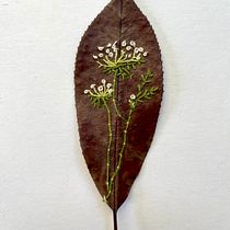 My project for course: Extraordinary Embroidery: Explore Alternative Organic Materials. Embroider, and Textile Design project by Eleanor Segal - 08.09.2022