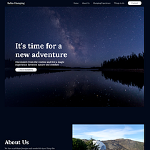 Bahia Glamping: Course project. Projekt z dziedziny UX / UI, Web design, Projektowanie c, frowe, Projektowanie aplikacji, Projektowanie produktu c, frowego, Projektowanie aplikacji mobiln i ch użytkownika Abel Areiza - 17.07.2022