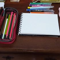 Meu projeto do curso: Criação de personagens a partir de desenhos de observação. Un proyecto de Ilustración tradicional, Diseño de personajes, Dibujo y Sketchbook de Clara M. Santos de Lacerda - 09.08.2022