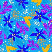 My project for course: Botanical Patterns in a Sketchbook: Conquer the Blank Page. Ilustração tradicional, Pattern Design, Ilustração botânica, e Sketchbook projeto de mpuerta70 - 09.08.2022