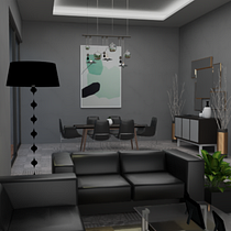 My project for course: Architectural Visualization with V-Ray for SketchUp. Un proyecto de Arquitectura, Arquitectura interior, Arquitectura digital y Visualización arquitectónica de Francisco Montes De Oca De Los Cobos - 06.08.2021