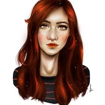 Mi proyecto del curso: Retratos digitales de fantasía con Photoshop. Traditional illustration, Drawing, Digital Illustration, Portrait Drawing, Digital Drawing, and Digital Painting project by Giovanna Carpio Medellín - 06.20.2022