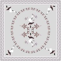 My project for course: Illustration for Patterns with Soul. Un progetto di Illustrazione tradizionale, Pattern design, Illustrazione vettoriale e Stampa di annika.vaher - 10.08.2022