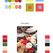 My project for course:  Color Theory Applied to Online Projects Ein Projekt aus dem Bereich Design, UX / UI, Grafikdesign, Webdesign, Mobile Design, Digitales Design und Farbenlehre von ziz.iveta - 10.08.2022