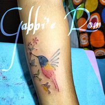Mi proyecto del curso: Técnicas de color para tatuajes. Un progetto di Illustrazione tradizionale, Disegno, Illustrazione digitale, Design di tatuaggi e Disegno digitale di Gaby Romero - 10.08.2022