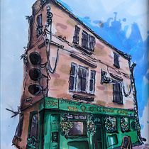 My project for course: Expressive Architectural Sketching with Colored Markers. Sketching, Drawing, Architectural Illustration, Sketchbook & Ink Illustration project by mojomcn85 - 08.10.2022