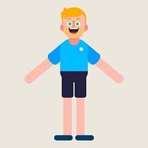 Animación personaje. Motion Graphics, Animation, Character Design, Character Animation, and 2D Animation project by Joaquín - 08.10.2022