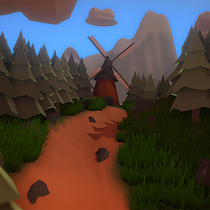 Mi proyecto del curso: Modelado de escenarios low poly para videojuegos. 3D, and 3D Modeling project by Mauro Sebastian Romero - 08.09.2022