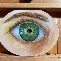 My project for course: Oil Painting: Create Surreal Landscapes. Fine Arts, Painting, and Oil Painting project by Michelle McKdavis - 08.10.2022