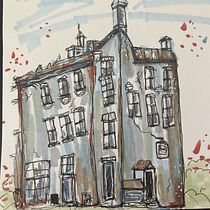 My project for course: Expressive Architectural Sketching with Colored Markers. Sketching, Drawing, Architectural Illustration, Sketchbook & Ink Illustration project by Monika - 08.11.2022