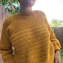 Mi proyecto del curso: Diseño de prendas a crochet: patronaje y escalado de tallas. Fashion Design, Fiber Arts, Crochet, and Textile Design project by Vidina Yánez - 08.11.2022