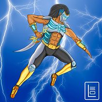 Mi proyecto del curso: Ilustración para cómics: anatomía de un superhéroe. Un progetto di Illustrazione tradizionale, Character design, Fumetto, Disegno a matita e Disegno anatomico di Leonardo Augusto - 11.08.2022