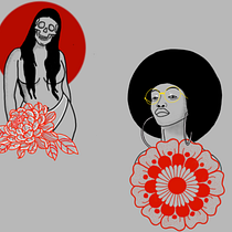 Mi proyecto del curso: Diseño de tatuaje de autor con Procreate. Ilustração tradicional, Design gráfico, Desenho, Ilustração digital, Desenho de tatuagens, e Desenho digital projeto de tatianapaezwor - 12.08.2022