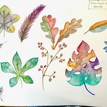 My project for course: Creative Watercolor Sketching for Beginners. Un progetto di Illustrazione tradizionale, Bozzetti, Creatività, Disegno, Pittura ad acquerello e Sketchbook di Laura Marshallsay - 12.08.2022