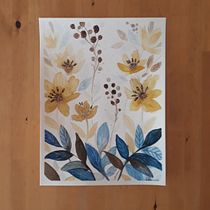 My project for course: Artistic Floral Watercolor: Connect with Nature. Ilustração tradicional, Pintura, Pintura em aquarela e Ilustração botânica projeto de Nicolette Odendaal - 12.08.2022