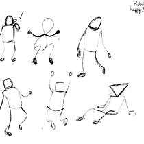 My project for course: Introduction to the Creation of Cartoon Style Characters. Un projet de Illustration traditionnelle, Conception de personnages , et Dessin de Eric JM - 12.08.2022