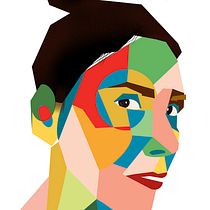 Il mio progetto del corso: Creazione di ritratti geometrici con Procreate. Un projet de Illustration traditionnelle et Illustration numérique de Tiziano Hofer - 11.08.2022
